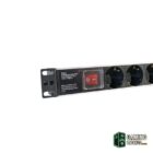 2LAN Regleta 19" 8 Schukos Interruptor-Accesorios Redes-1 Gamingdaganzo.com