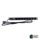 2LAN Regleta 19" 8 Schukos Interruptor-Accesorios Redes Gamingdaganzo.com