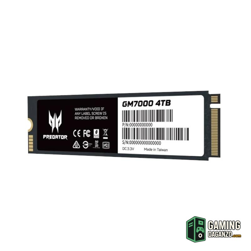 ACER PREDATOR SSD GM-7000 4Tb PCIe NVMe Gen4-Almacenamiento interno-1 Gamingdaganzo.com