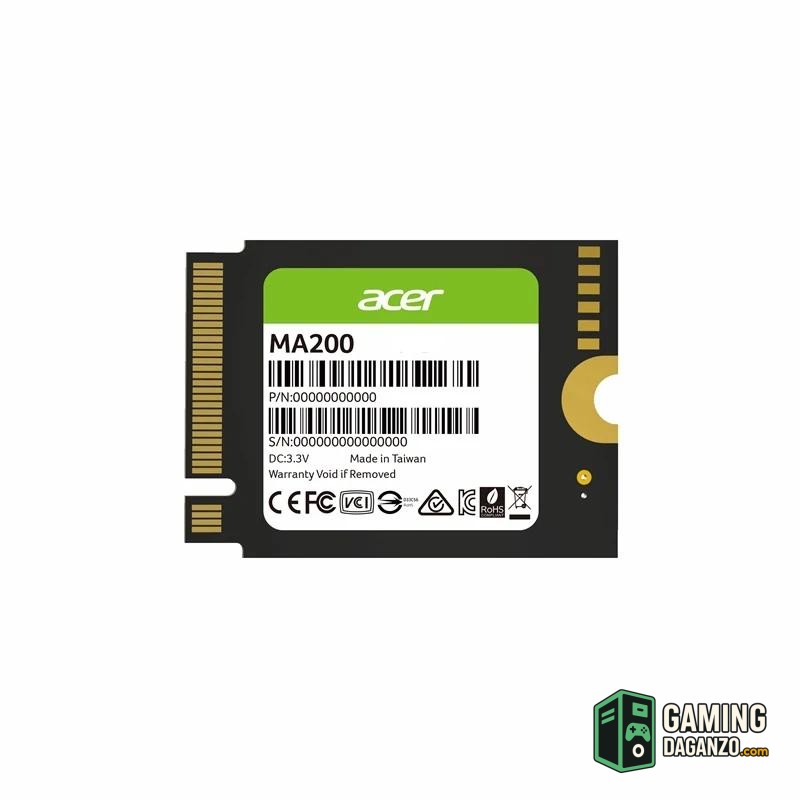 ACER SSD MA200 512Gb NVMe PCIe 4x4 M.2 2230-Almacenamiento interno-1 Gamingdaganzo.com