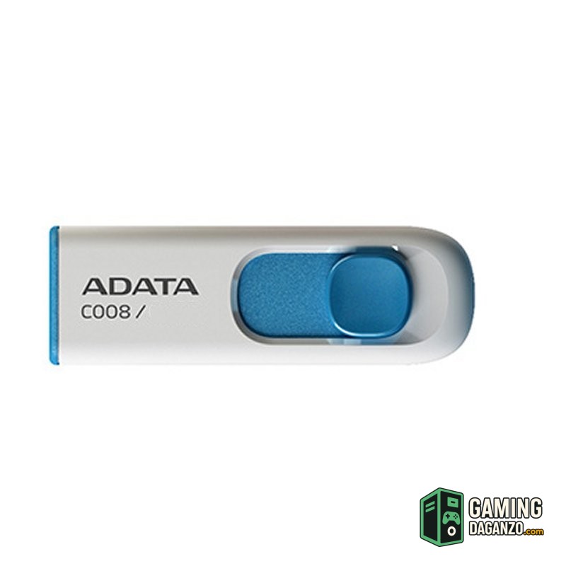 ADATA Lapiz Usb C008 32GB USB 2.0 Blanco/Azul-Almacenamiento externo-1 Gamingdaganzo.com