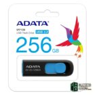 ADATA Lapiz Usb UV128 256GB USB 3.2 Negro/Azul-Almacenamiento externo-2 Gamingdaganzo.com