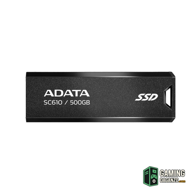 ADATA SC610 SSD Externo 500GB USB 3.2 Gen2 Negro-Almacenamiento externo-1 Gamingdaganzo.com