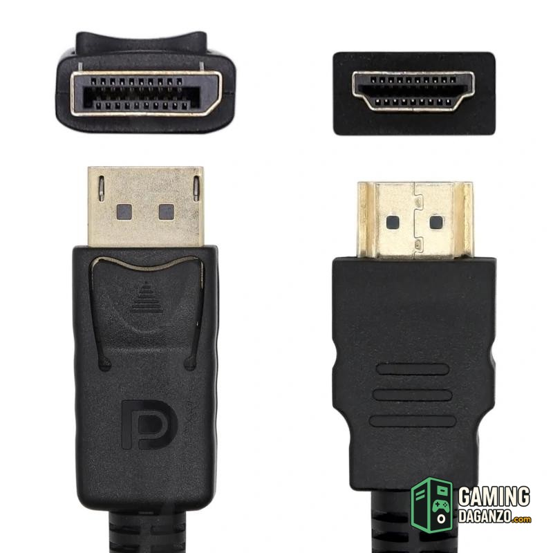 Aisens Cable Conversor Displayport/M-HDMI/M, 2.0m-Accesorios Imagen y Sonido-1 Gamingdaganzo.com
