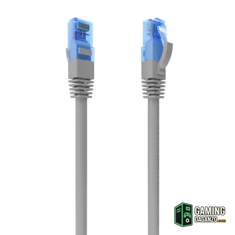 Aisens Cable RJ45 Cat.6 UTP AWG26 CCA Gris 30cm-Accesorios Redes-1 Gamingdaganzo.com