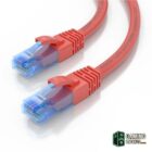 Aisens Cable RJ45 CAT.6 UTP AWG26 CCA Rojo 3.0m-Accesorios Redes-2 Gamingdaganzo.com