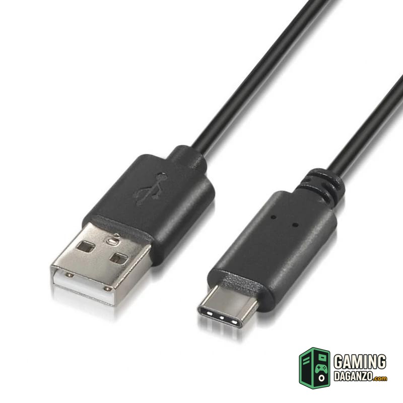 Aisens Cable USB 2.0 3A USB-C/M-A/M negro 1.0m-Accesorios PC y TPV-1 Gamingdaganzo.com