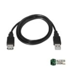 Aisens Cable USB 2.0 Tipo A/M-A/H negro 1.8m-Accesorios PC y TPV-1 Gamingdaganzo.com