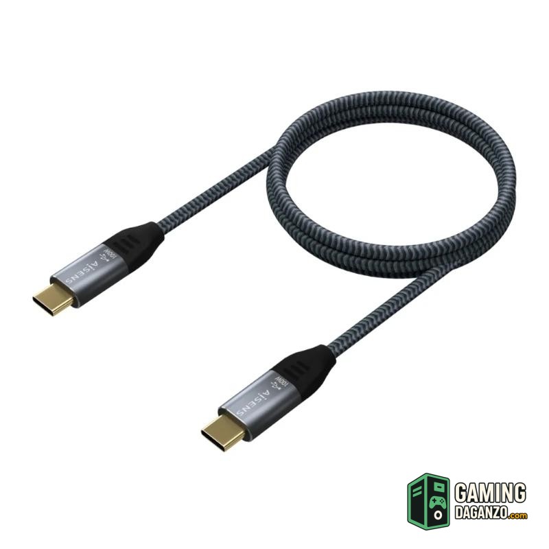 Aisens Cable USB3.2 Gen2X2 5A E-Mark CM-CM Gris 2M-Accesorios PC y TPV-1 Gamingdaganzo.com