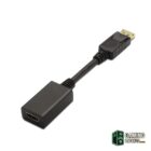 Aisens Conversor DISPLAYPORT/M-HDMI A/H negro 15cm-Accesorios Imagen y Sonido-1 Gamingdaganzo.com