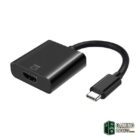 Aisens Conversor USB-C/M a HDMI/H 4K Negro 15Cm-Accesorios PC y TPV Gamingdaganzo.com