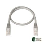 Aisens Latiguillo RJ45 CAT.6 UTP 1.0m Gris Cobre-Accesorios Redes-1 Gamingdaganzo.com