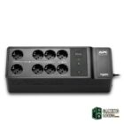 APC Back-UPS  500VA/300W 8 Schuko 1 USB A