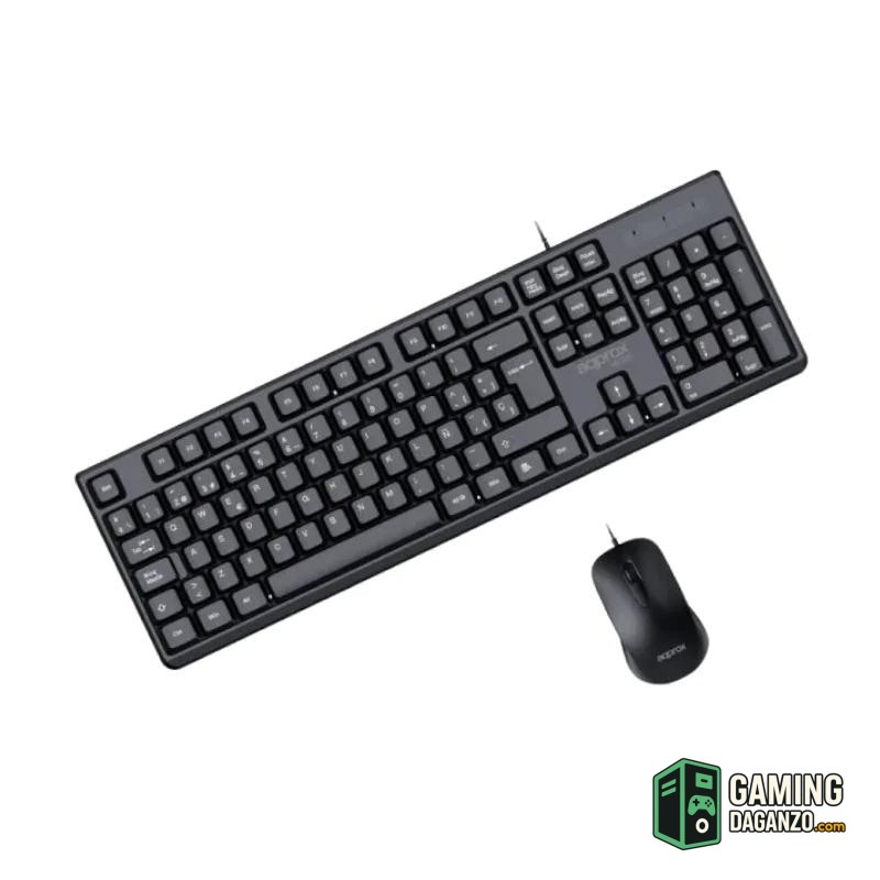 APPROX Teclado+Raton MX245 USB 2.0-Teclados y ratones-1 Gamingdaganzo.com