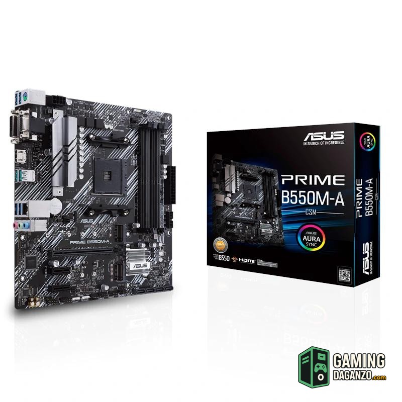 ASUS Placa Base PRIME B550M-A CSM mATX AM4-Placas base-1 Gamingdaganzo.com