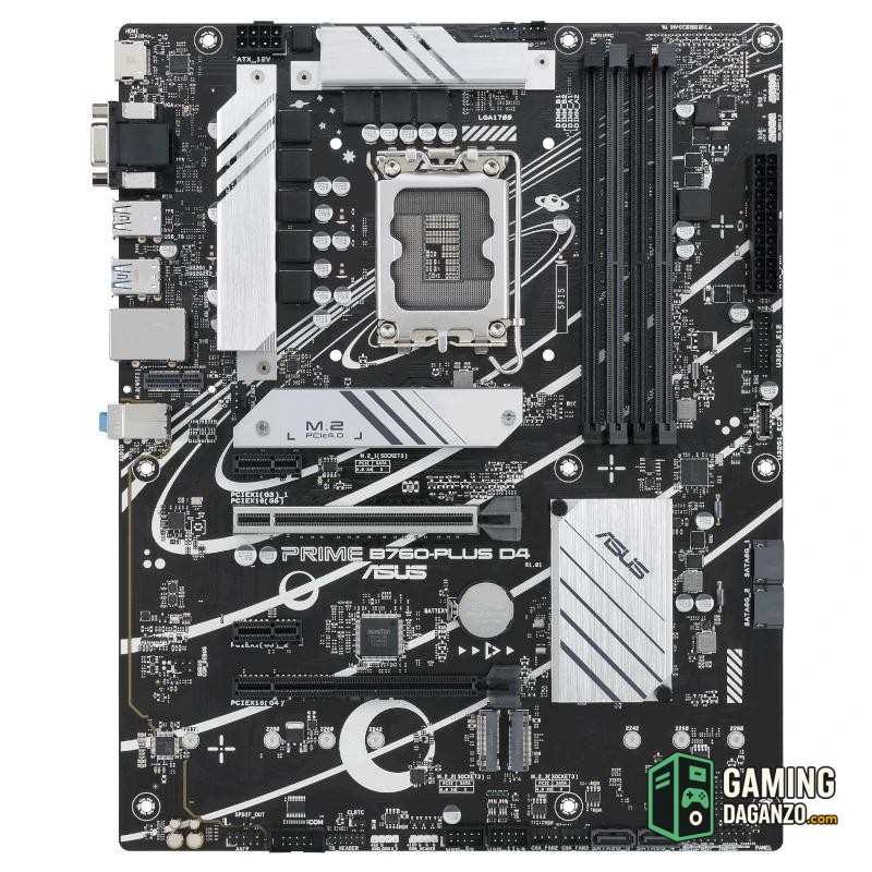 ASUS Placa Base PRIME B760-PLUS D4 ATX 1700-Placas base-1 Gamingdaganzo.com