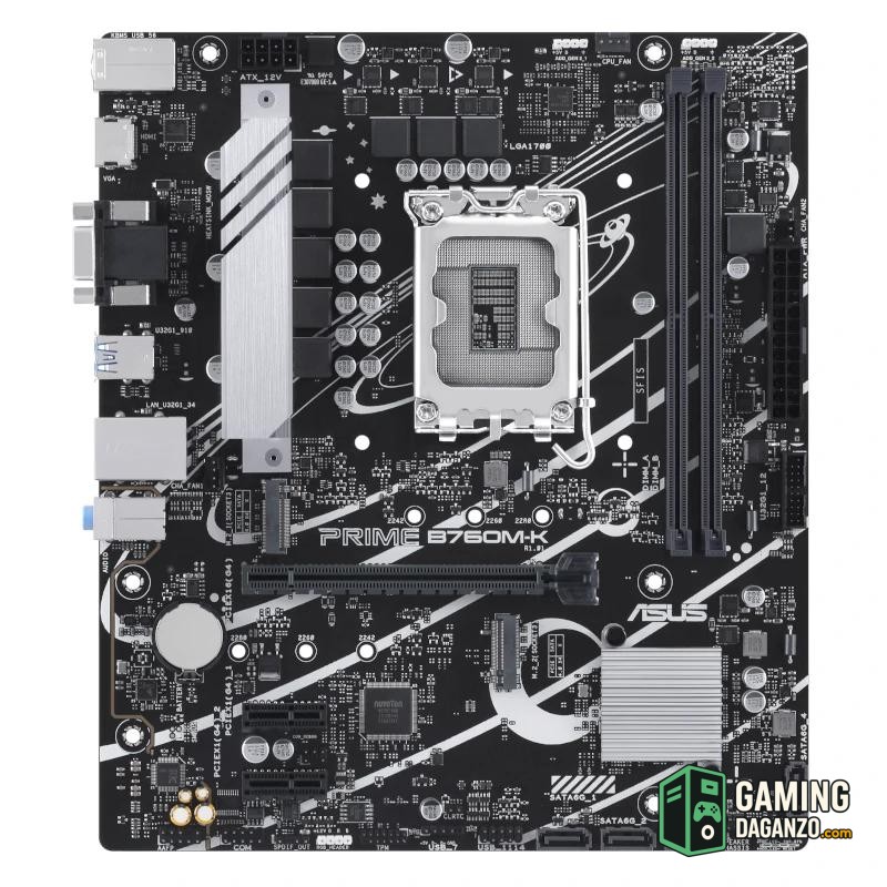 ASUS Placa Base PRIME B760M-K DDR5 mATX 1700-Placas base-1 Gamingdaganzo.com