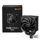 be quiet! Ventilador PURE ROCK 3 Black-Micros y ventiladores-1 Gamingdaganzo.com