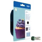 Brother Cartucho LC123BKBP Negro Blister