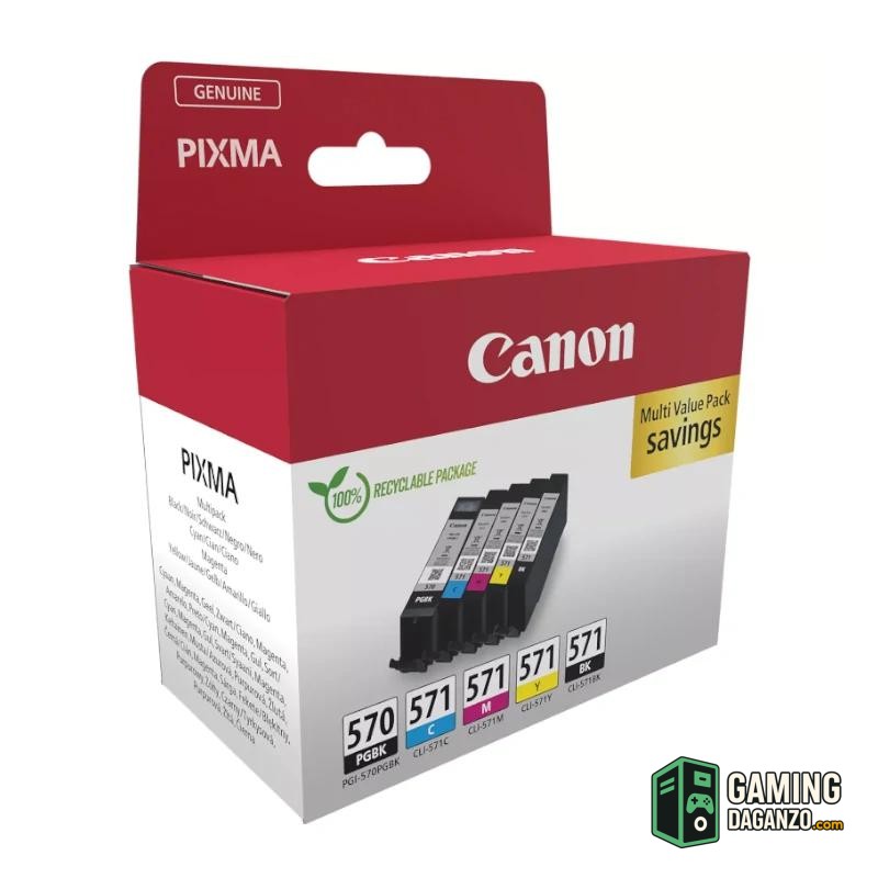 Canon Cartucho Multipack PGI570/CLI571