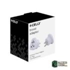 Celly Adaptador de Viaje Universal US