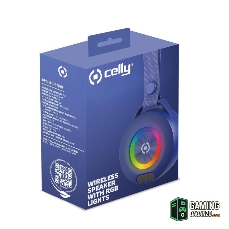 Celly Altavoz Summer Azul-Audio-1 Gamingdaganzo.com