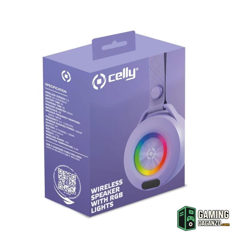 Celly Altavoz Summer Violeta-Audio-1 Gamingdaganzo.com
