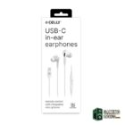 Celly Auriculares cable Usb-C Blanco-Audio-1 Gamingdaganzo.com