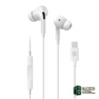 Celly Auriculares cable Usb-C Blanco-Audio Gamingdaganzo.com