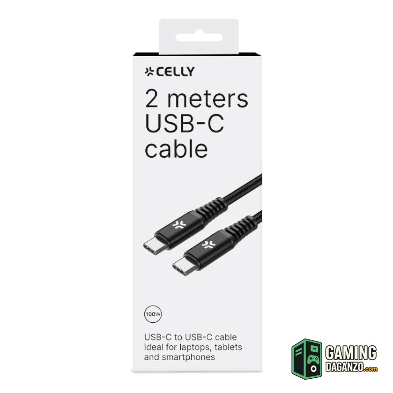 Celly Cable Usb-c a Usb-c 100W
