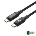 Celly Cable UsbC-UsbC2  2Mt Led BK 100w