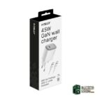 Celly Cargador  45W Usb-C + Cable Usb-C