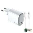 Celly Cargador Gan 1C 65W + C A C 2M CABL