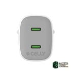 Celly Cargador Gan 2 USBC 45w WH