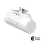 Celly Powerbank Compacta Usb-C 5000 mAh Blanca
