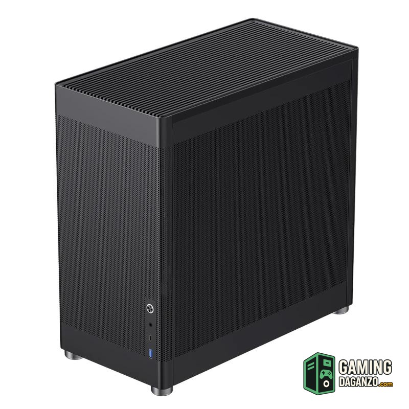 Coolbox Caja ATX MP1 Negra Full Mesh S/Fte-Cajas y fuentes-1 Gamingdaganzo.com