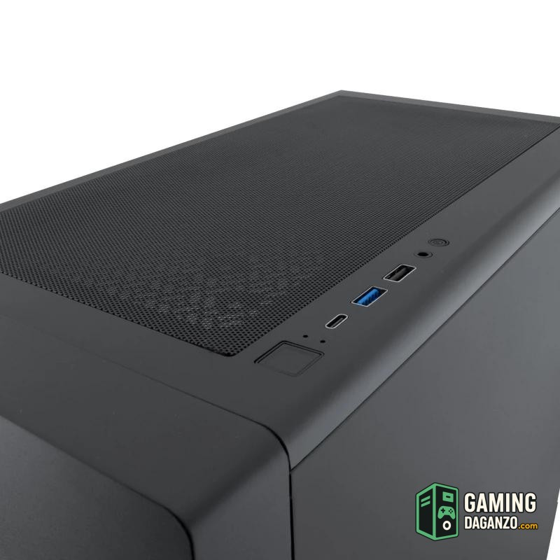 Coolbox Caja Gaming ATX GA450 STARLIGHT Black-Cajas y fuentes-1 Gamingdaganzo.com