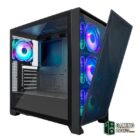 Coolbox Caja Gaming ATX Ge-2000 DualView S/Fte-Cajas y fuentes Gamingdaganzo.com