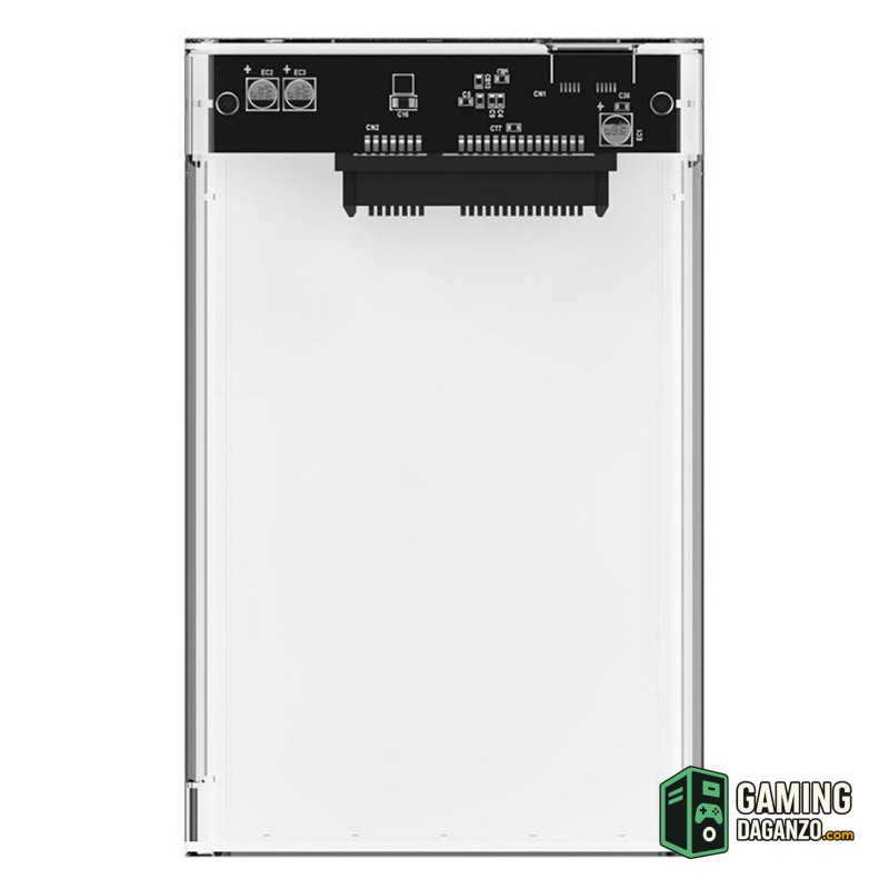 CoolBox Caja HDD 2.5" SCT-2533 USB3.0 Transparente-Accesorios Almacenamiento-1 Gamingdaganzo.com