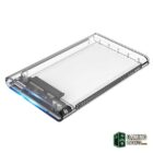 CoolBox Caja HDD 2.5" SCT-2533 USB3.0 Transparente-Accesorios Almacenamiento Gamingdaganzo.com