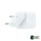 Coolbox Cargador Gan 20W USB-C/USB-A PARED