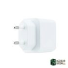 Coolbox Cargador Gan 30W USB-C/USB-A PARED