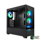COOLBOX CHASIS ATX GA250 CRISTAL 4XVENT.ARGB-Cajas y fuentes-1 Gamingdaganzo.com