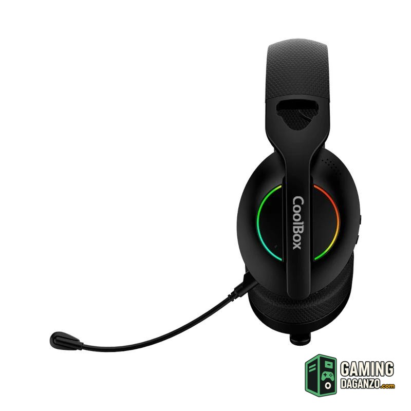 Coolbox Gaming Auriculares Diadema Mic WB01 RF+BT-Audio-1 Gamingdaganzo.com