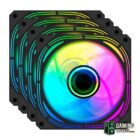 Coolbox KIT 4 Vent.12cm ARGB Infinity Pro-Micros y ventiladores Gamingdaganzo.com