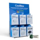COOLBOX PACK 18 CARGADORES GAN + EXPOSITOR