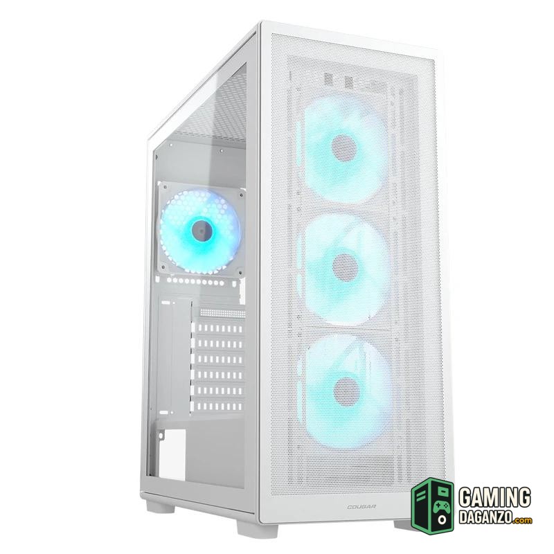 Cougar Caja Miditorre MX220 Rgb Blanca-Cajas y fuentes-1 Gamingdaganzo.com