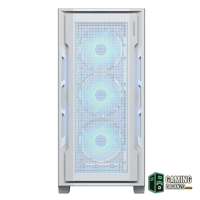 Cougar Caja Miditorre Uniface Rgb White-Cajas y fuentes-1 Gamingdaganzo.com