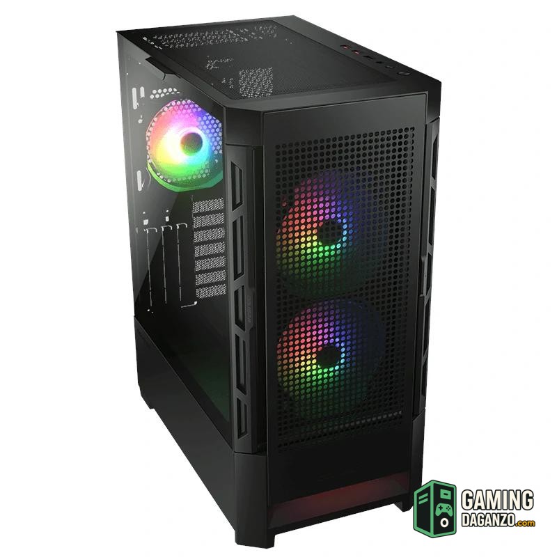 Cougar Caja Semitorre Airface Rgb Negro-Cajas y fuentes-1 Gamingdaganzo.com
