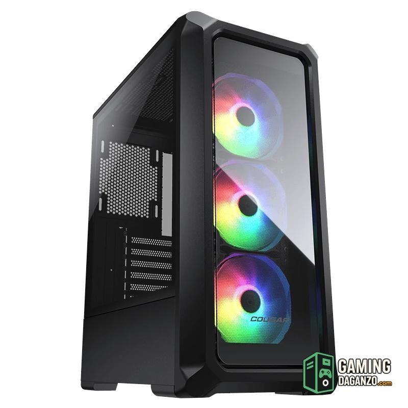 Cougar Caja Semitorre Archon 2 RGB Black-Cajas y fuentes-1 Gamingdaganzo.com